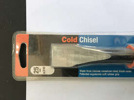 Sutton Tools Cold Chisel Set 12mm x 165, 19mm x 175, 25mm x 210 - picture1' - Click to enlarge
