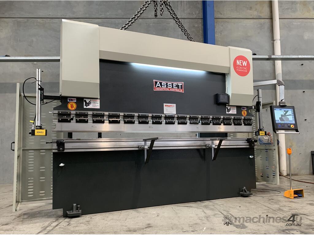 New 2024 Asset Industrial 4000mm X 135Ton CNC With Australian Made 2D ...