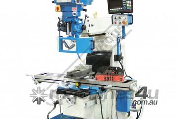 Industrial Turret Milling Machine BM-40V Table Travel: (X) - 860mm (Y) - 360mm (Z) - 425mm Includes
