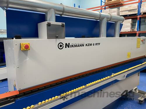 Used NikMann-R edgebander with Corner Rounder , fully serviced must go!