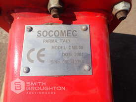 2003 SOCOMEC DMS50 HYDRAULIC ROCK BREAKER TO SUIT 0.7 - 1.2T EXCAVATOR & MINI LOADER - picture2' - Click to enlarge