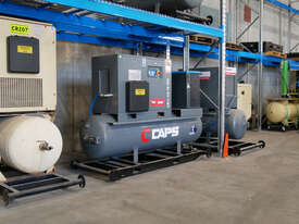 CAPS BRUMBY 11KW TANK MOUNTED ROTARY SCREW COMPRESSORS CR11-CS-10-500 - Hire - picture0' - Click to enlarge