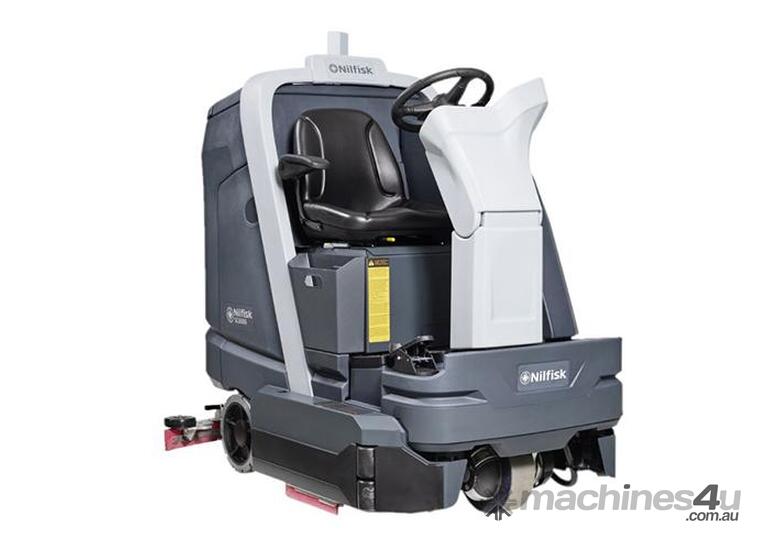 caption Nilfisk SC6000 1050D Ride-On Disk Scrubber Dryer