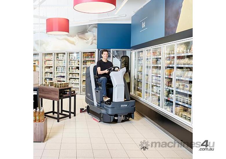 caption Nilfisk SC6000 1050D Ride-On Disk Scrubber Dryer