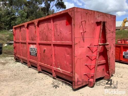 1x Jumbo Hook Bin, 28 Cubic Metres