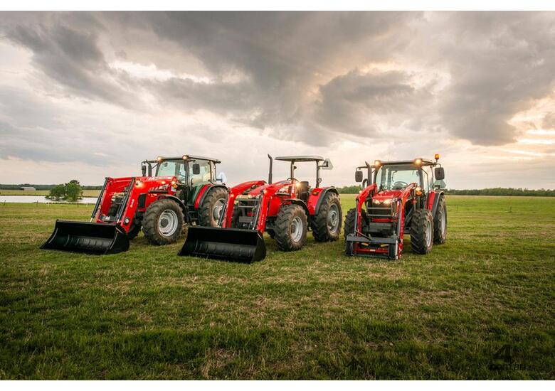 caption Massey Ferguson Tractor 5700S: 100-130 HP - Superb All-Rounder!