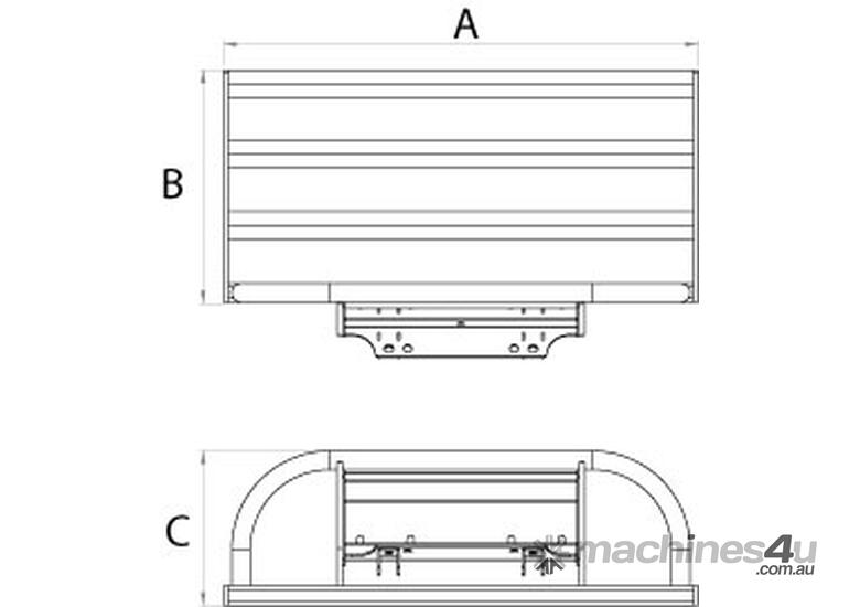 caption Digga Mini Carryall Leveller - To Suite Mini Machines and Small Skids Steers