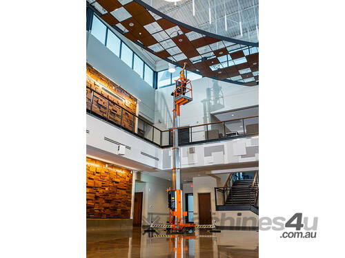 Snorkel UL25 Push-Around Mast Lift , Robust + 2 Year Parts & Labor, 5 Year Warranty