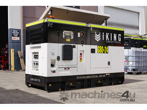 caption TOMAHAWK 80KVA CUMMINS GENERATOR