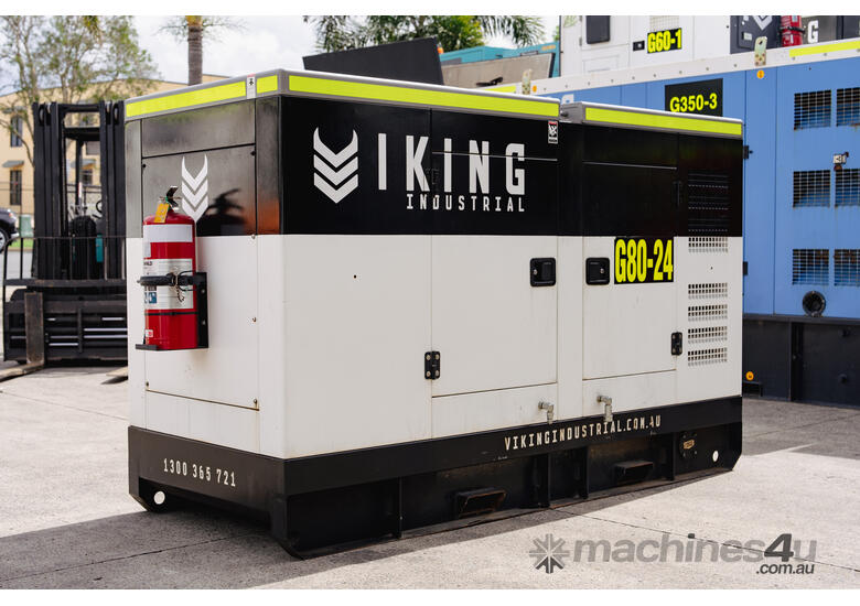 caption TOMAHAWK 80KVA CUMMINS GENERATOR