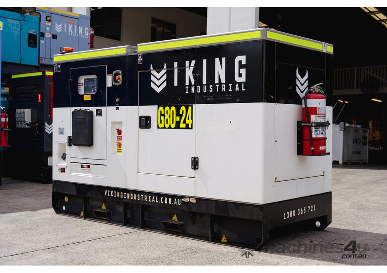 caption TOMAHAWK 80KVA CUMMINS GENERATOR