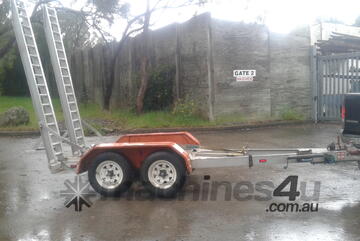 2TON Plant Trailer Allaminium , Ramps , LED Lights