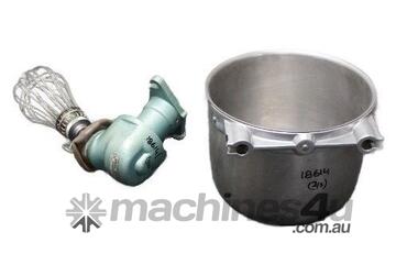 Stainless Steel Bowl and Whisk Mixer Attachment