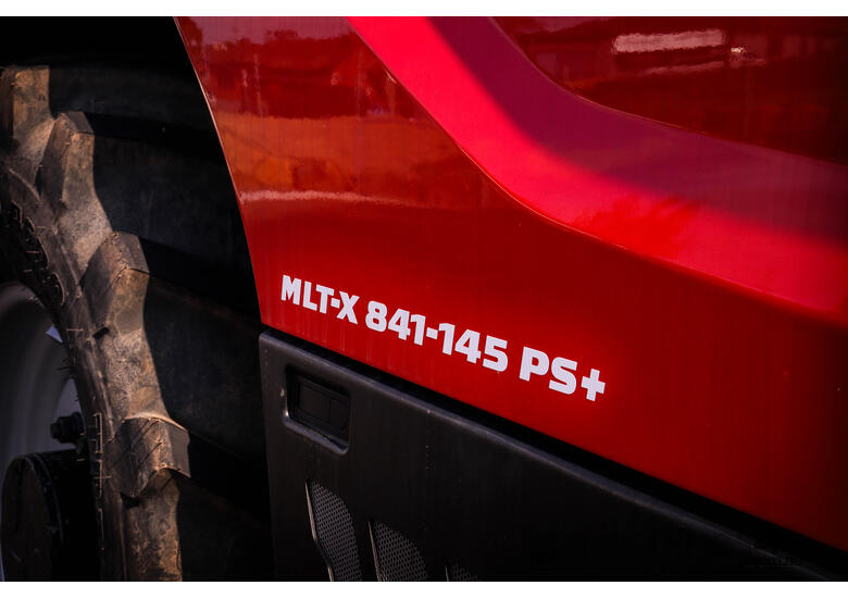 caption MANITOU MLT-X 841 - 145 PS+ Agricultural Telehandler - Designed for Heavy-Duty Lifting