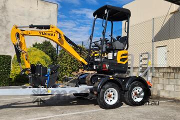 U17 Pro Yuchai 2023 Model Mini Excavator 1.7T - TOW AWAY DEAL