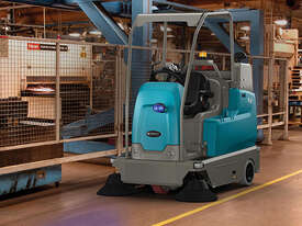 TENNANT - S16 Battery-Powered Compact Ride-On Sweeper - Hire - picture0' - Click to enlarge