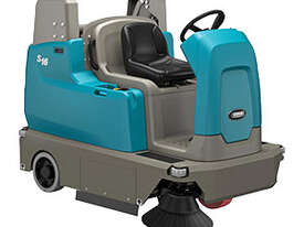 TENNANT - S16 Battery-Powered Compact Ride-On Sweeper - Hire - picture0' - Click to enlarge