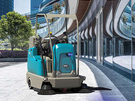 TENNANT - S16 Battery-Powered Compact Ride-On Sweeper - Hire - picture2' - Click to enlarge