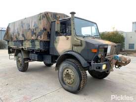 1989 Mercedes Benz Unimog UL1700L Dropside 4x4 Cargo Truck - picture0' - Click to enlarge