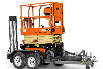   JLG ES1932 + 7X4 Trailer Package