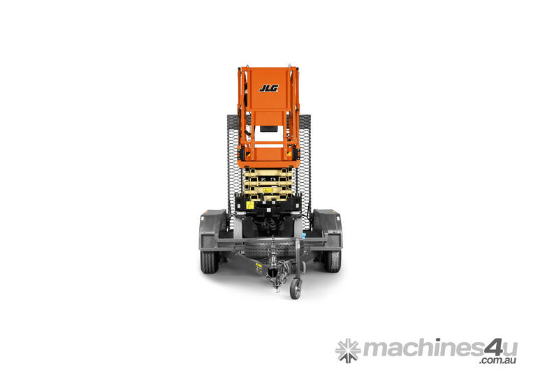 New JLG ES1932 + 7X4 Trailer Package