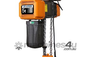 Electric Chain Hoist & Trolley | 500kg to 5T | 3-Phase, 2-Speed | Heavy-Duty & Reliable