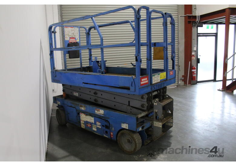 caption Used Genie 20' GS2046 Electric Scissor Lift