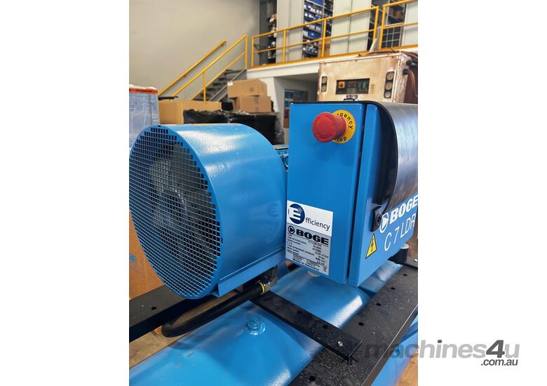 caption Ex Demo less than 100 Hours 25cfm BOGE C7LDR
