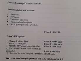 Onsrud overhead pin router - picture0' - Click to enlarge