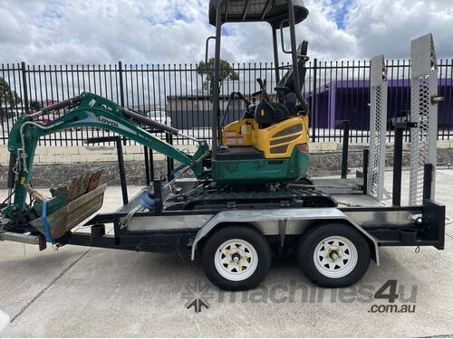 2022 Lovol Mini Excavator - Trailer Included! - Asset Rental Group (ARG)