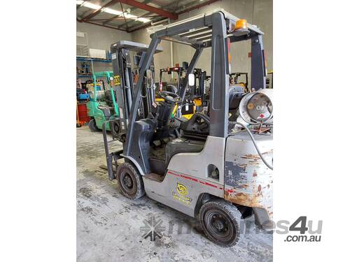 caption Lift Equipt - Nissan 1.8T LPG Forklift