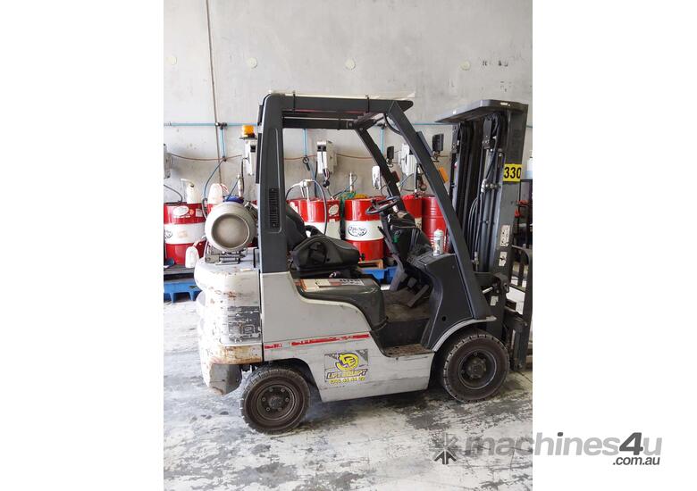 caption Lift Equipt - Nissan 1.8T LPG Forklift