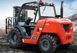 New Heli 2.5ton Compact 4WD All Terrain Forklift / 3.7m lift / Diesel