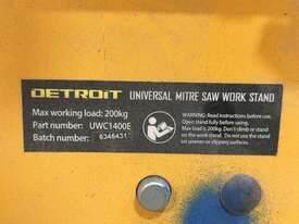 Detroit & Milwaukee Mitre Saw Stands - picture0' - Click to enlarge