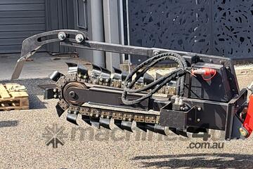 Trencher Attachment with universal attachment