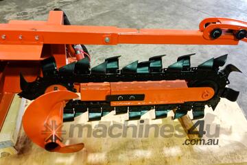 Mini Skid Steer / Track Loader Trench Digging Attachment 800mm