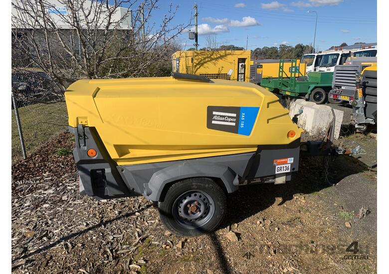caption ATLAS COPCO - XAS185 - COMPRESSOR