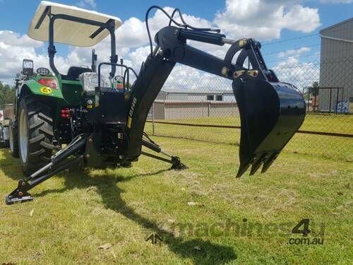 caption AgKing - Tractor Backhoe 3PL Attachment: BH6 - Inc Assembly & Oil