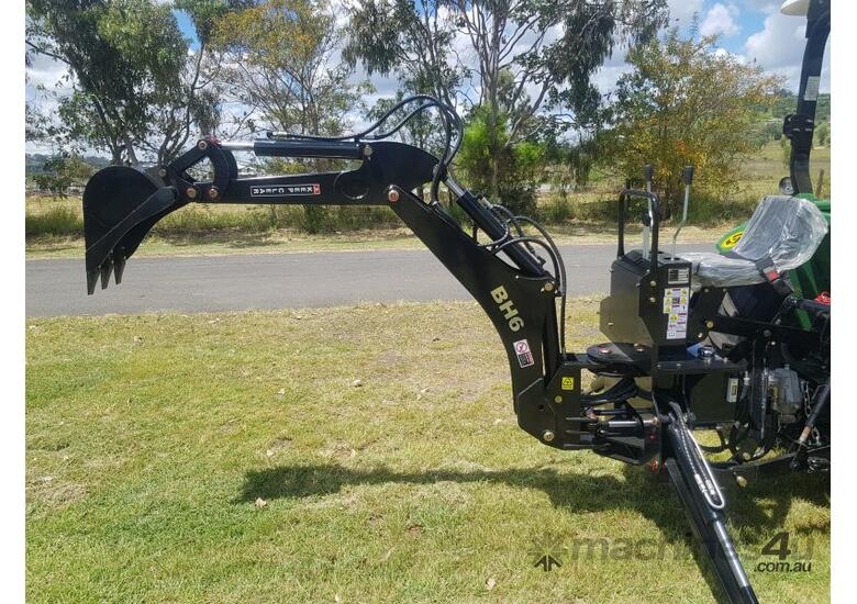 caption AgKing - Tractor Backhoe 3PL Attachment: BH6 - Inc Assembly & Oil