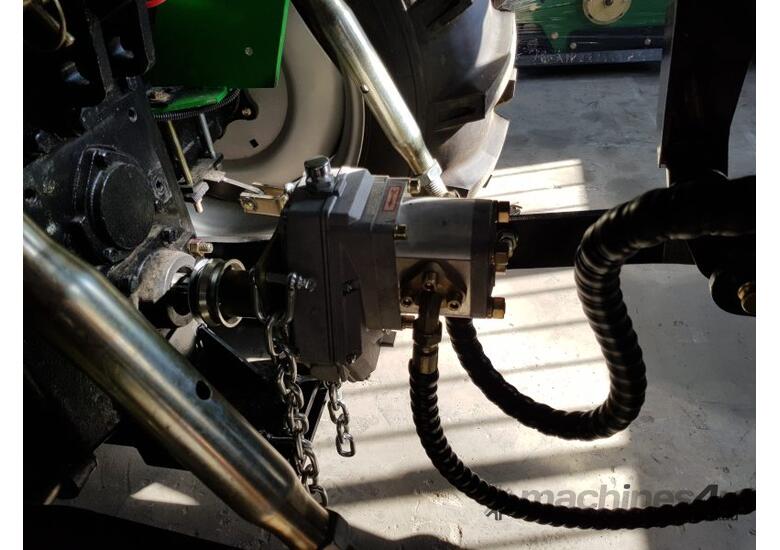 caption AgKing - Tractor Backhoe 3PL Attachment: BH6 - Inc Assembly & Oil