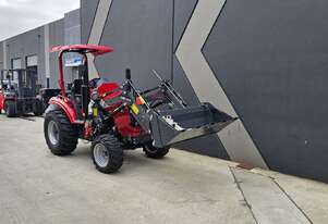 NEW UHI T354 35hp 4WD ROPS Tractor with Front End Loader & 4in1 Bucket | 3 Attachments Package