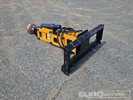 Unused GIYI Post Driver to suit Skidsteer Loader  - picture0' - Click to enlarge