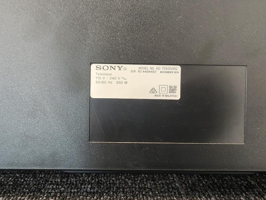Used Sony Sony 75 Inch TV in Stafford, QLD