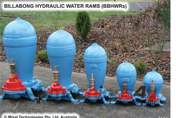 Billabong Hydraulic Water Rams - Licensing Opportunity for Off-Grid Water Pumping!