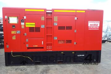 250 KVA Minespec Generator powered by a Cummins 250 KVA Minespec Generator powered by a Cummins