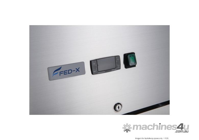 FED-X S/S Four Door Upright Fridge - XURC1200S2V