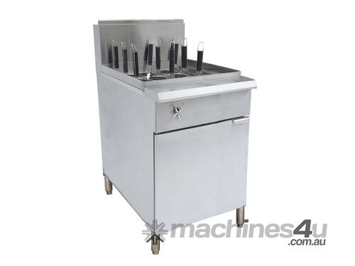 PC150-9 - V Pan Natural Gas 9 Baskets Pasta and Noodle Cooker