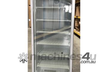 Fed-X Stainless Steel Upright Static Display Freezer XF600SG