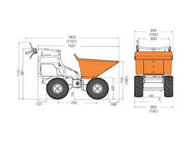 Flextool Tufftruk B450G - Petrol - picture0' - Click to enlarge