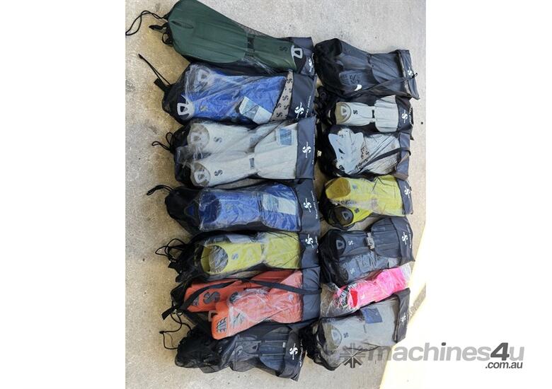caption SCUBAPRO FINS IN VARIOUS SIZES